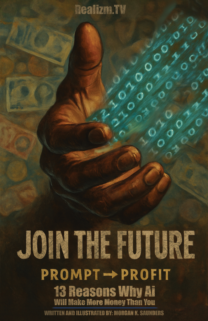 Prompt to Profit book cover by The MKS Master - 13 Reasons Why AI Will Make More Money Than You