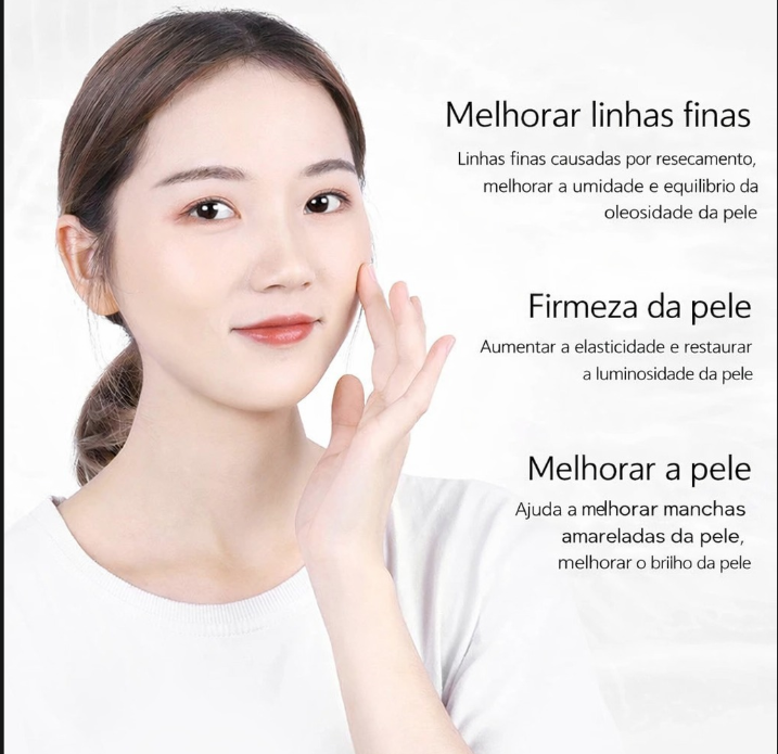 Melhorar linhas finas, firmeza e pele