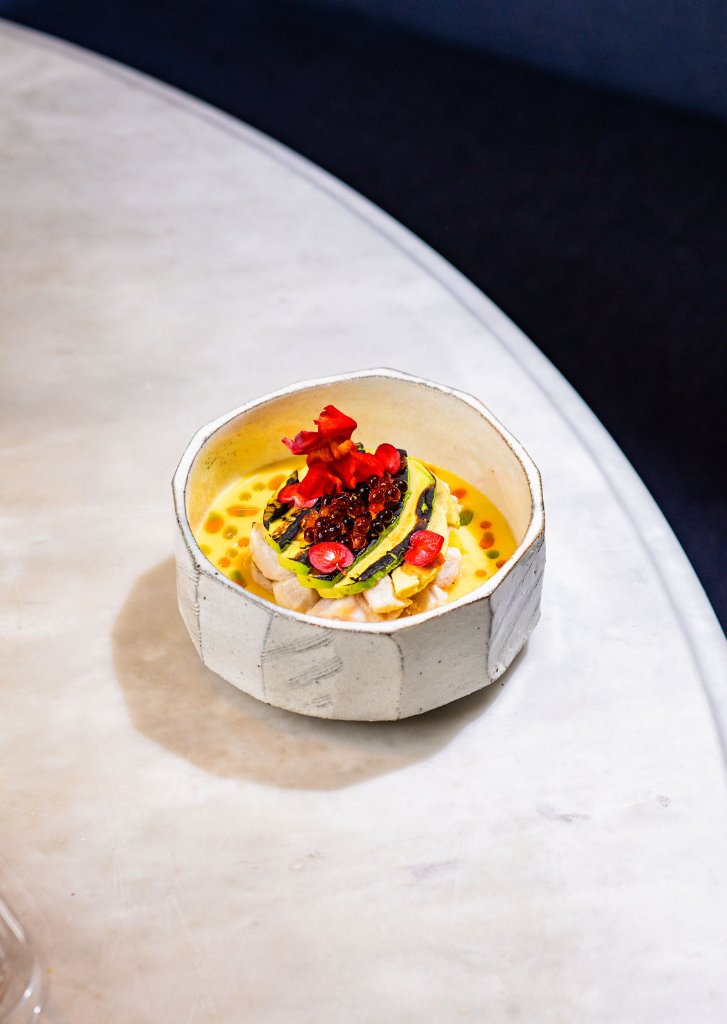 Plated dish