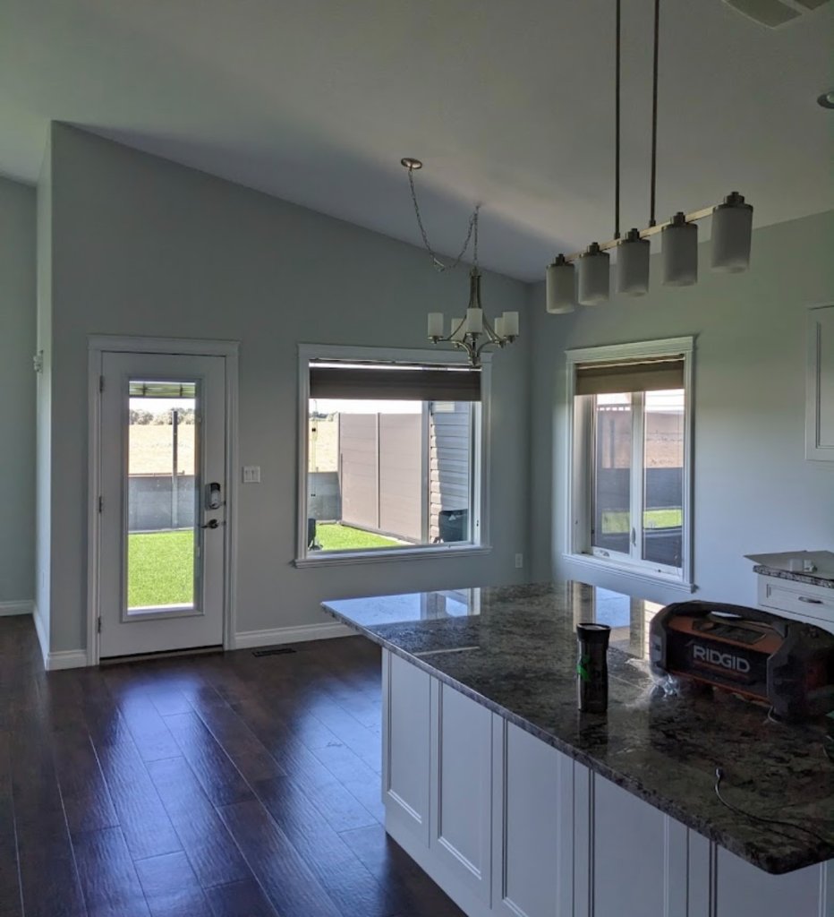 Interior kitchen painting