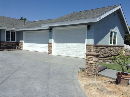 Home exterior construction by Andrus Construction