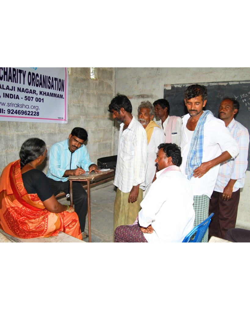 Rural health camp