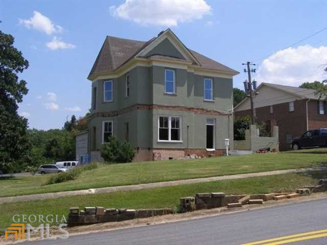 Historic Austell House before restoration - original Victorian architecture circa 1891
