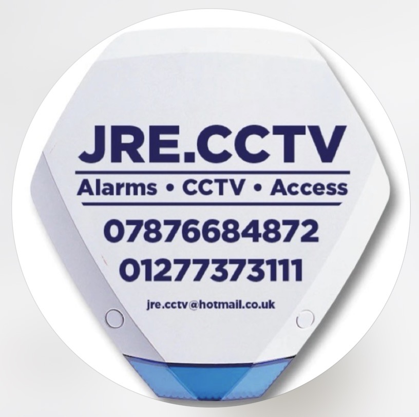 JRE.CCTV Security Systems Logo - Professional CCTV and Alarm Installation Essex