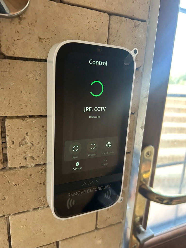 Access control panel
