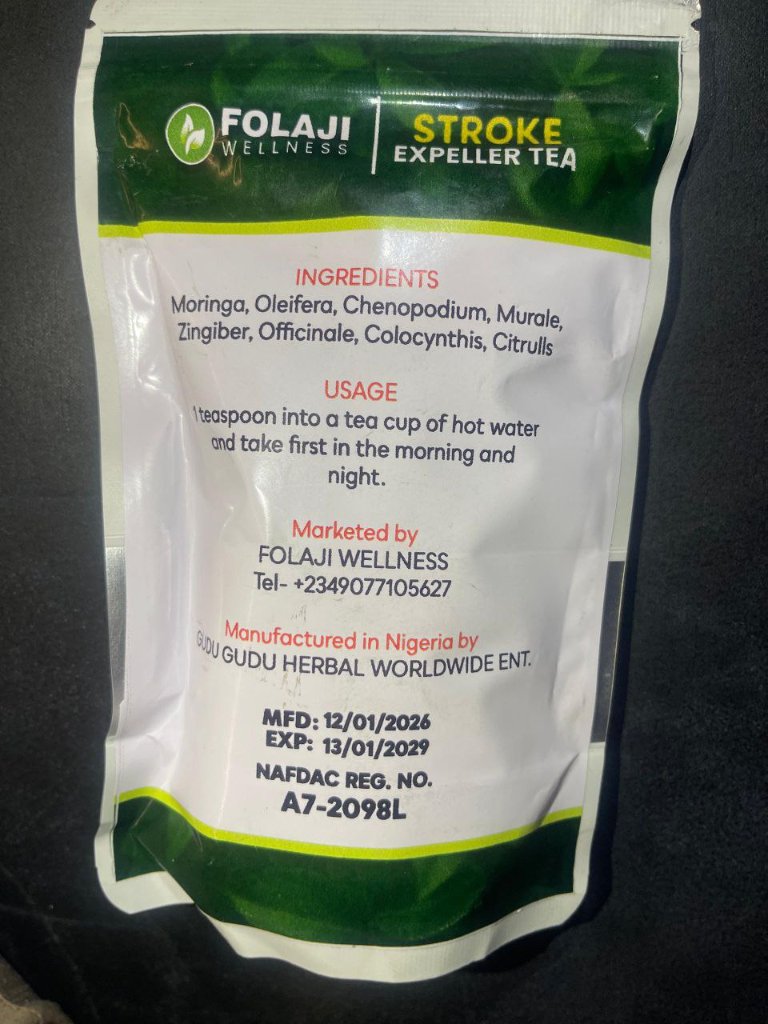 Stroke Expeller Tea Single Pack