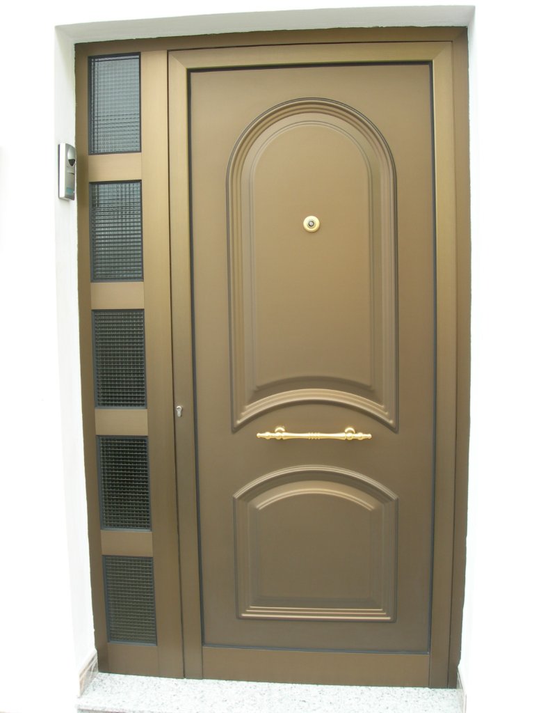 Ventanal de aluminio blanco