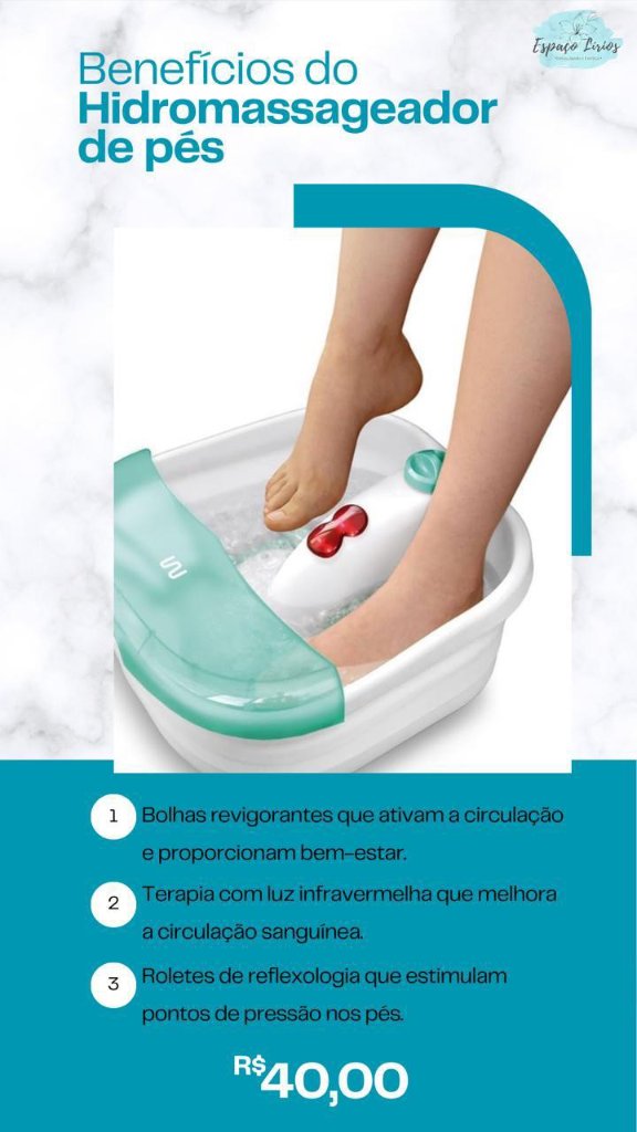 Hidromassagem de Pés