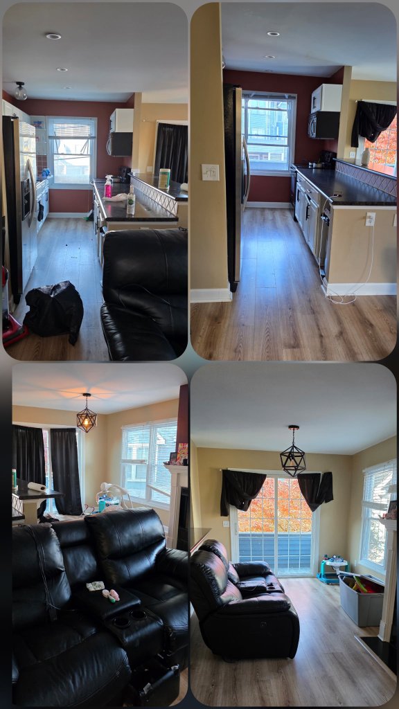 Living Space — Before & After
