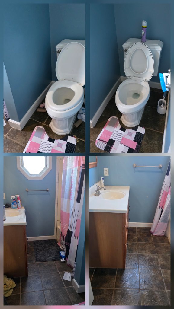 Bathroom — Before & After