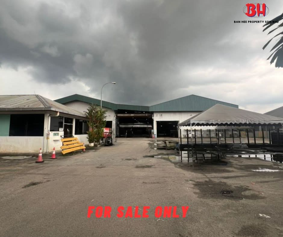 detached factory for sale in Rawang, Selangor, Malaysia — 34,620 sqft