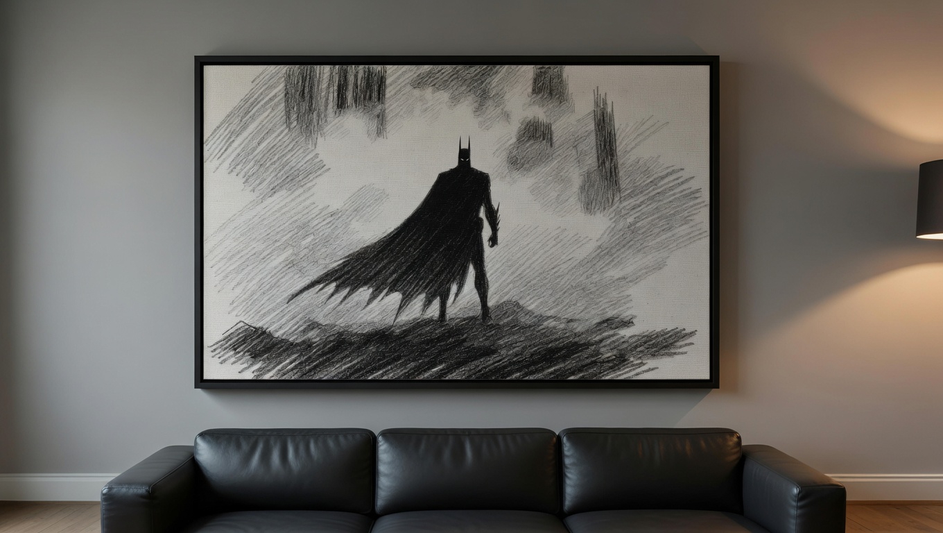 The Dark Knight – Canvas Print
