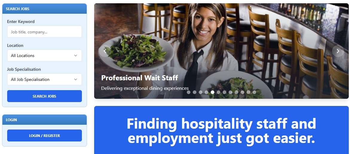 Workhospitality template preview