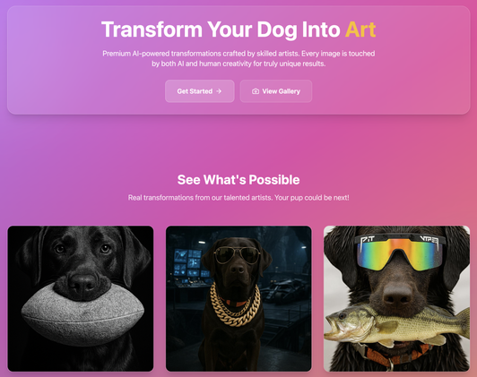 PupPack app template built with Base44