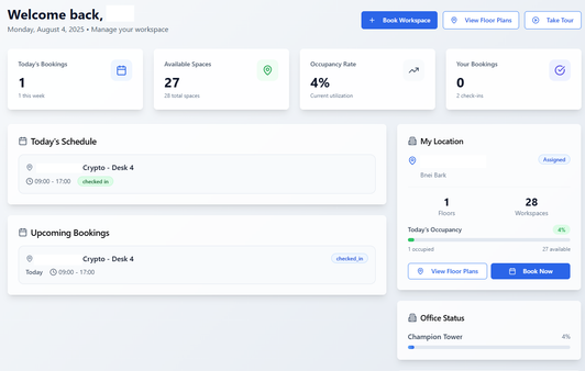 SpaceFlow app template built with Base44