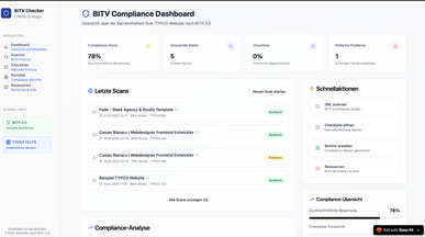 TYPO3 BITV Checker template preview