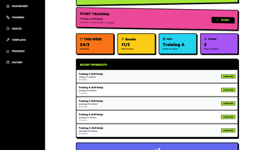 KRACHT 5 template preview