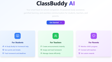 ClassBuddy AI template preview