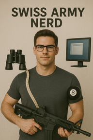 Swiss Army Nerd Trading logo