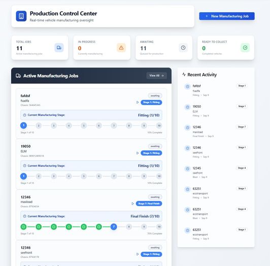 TRACKING app template built with Base44