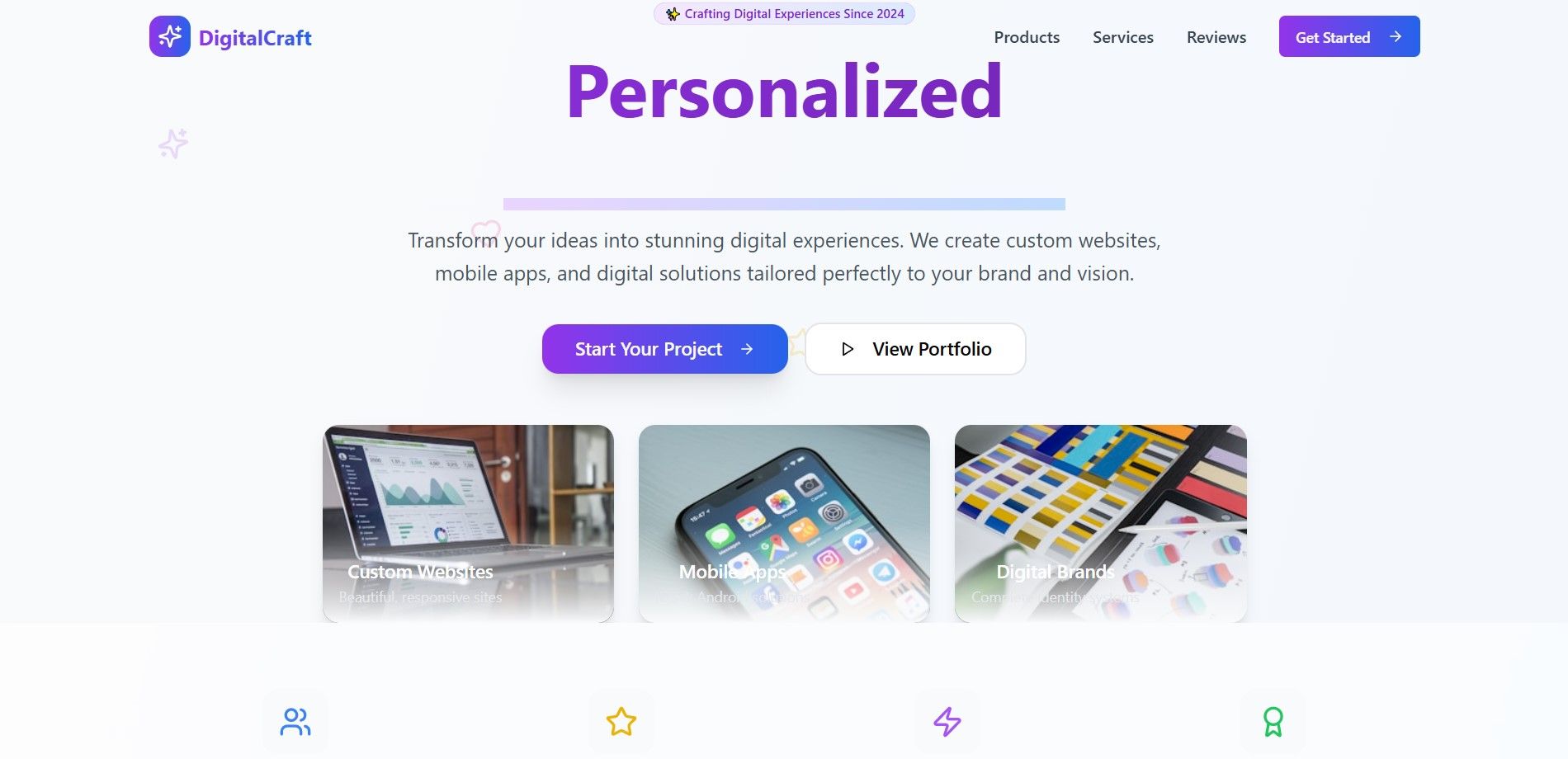 Inspira template preview