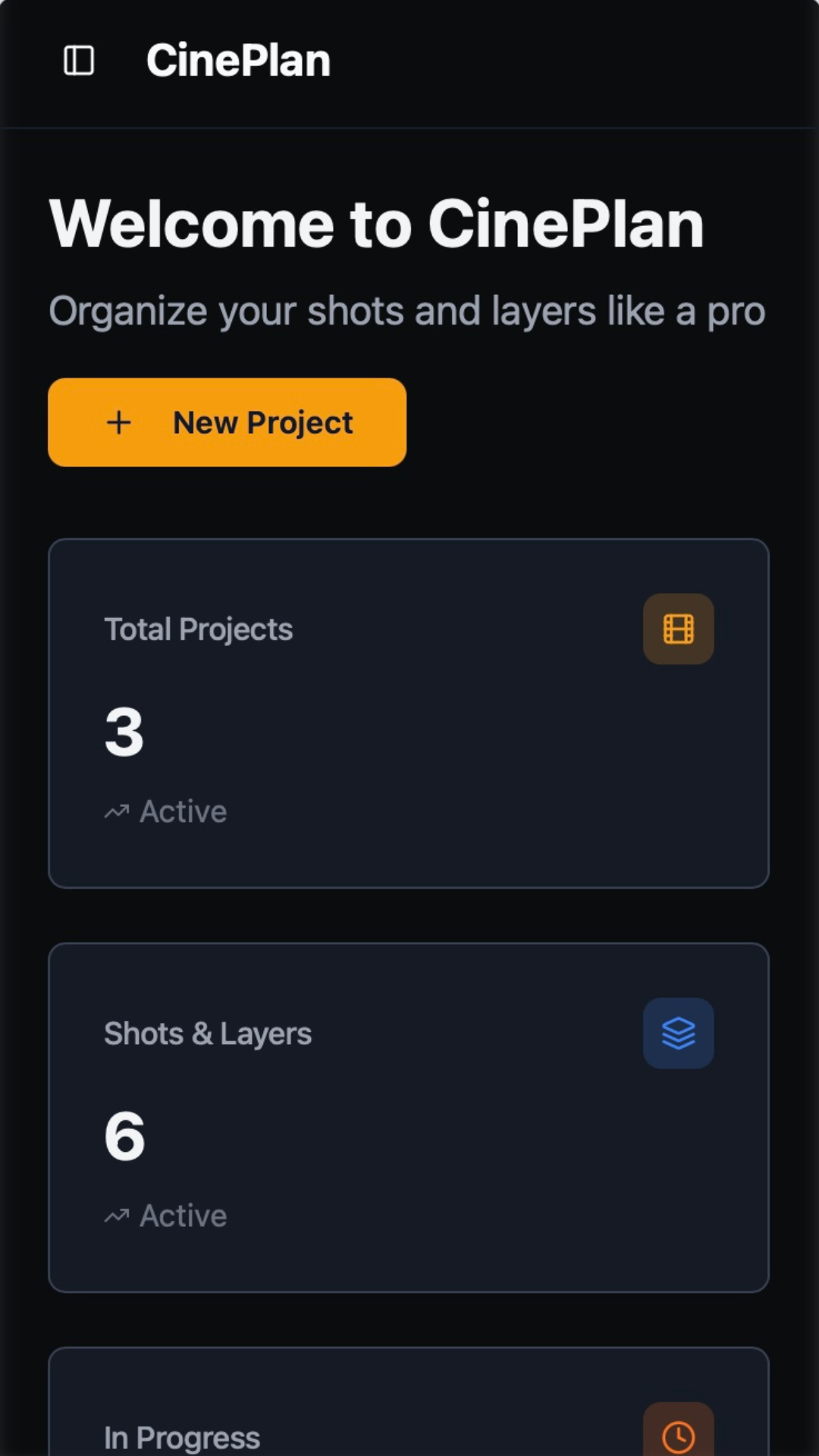 CinePlan template preview