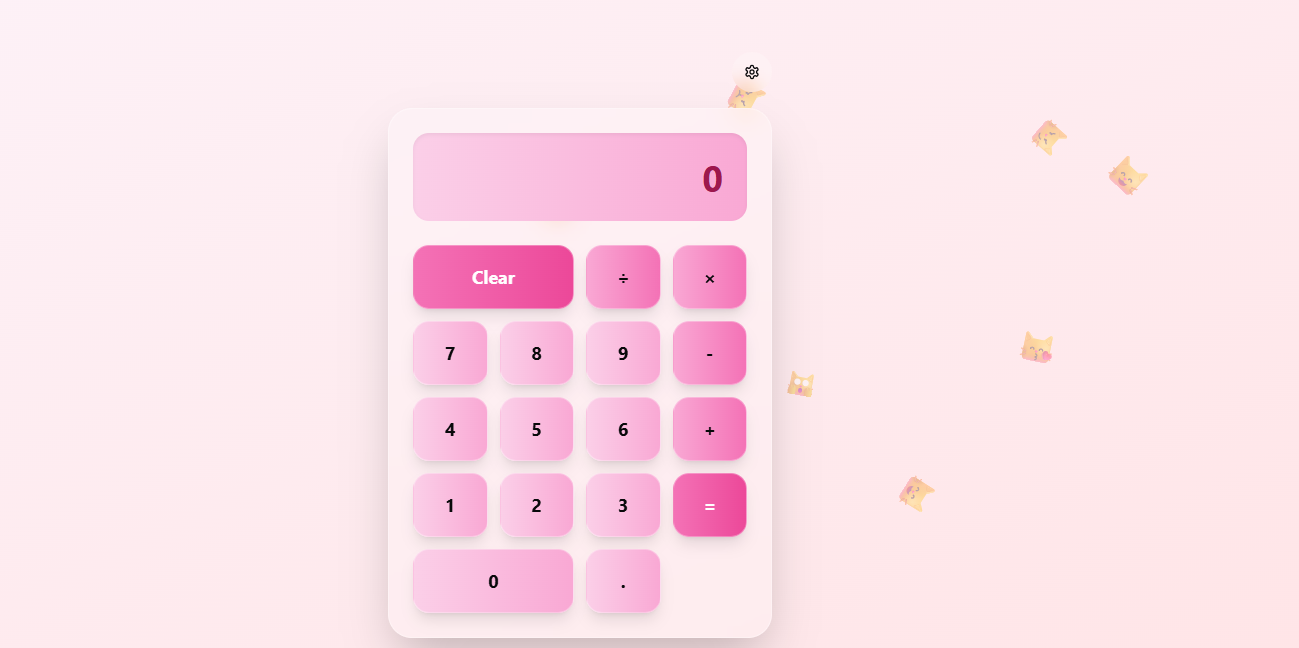 Purrfect Calc template preview