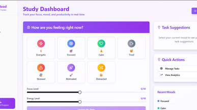StudyMood template preview