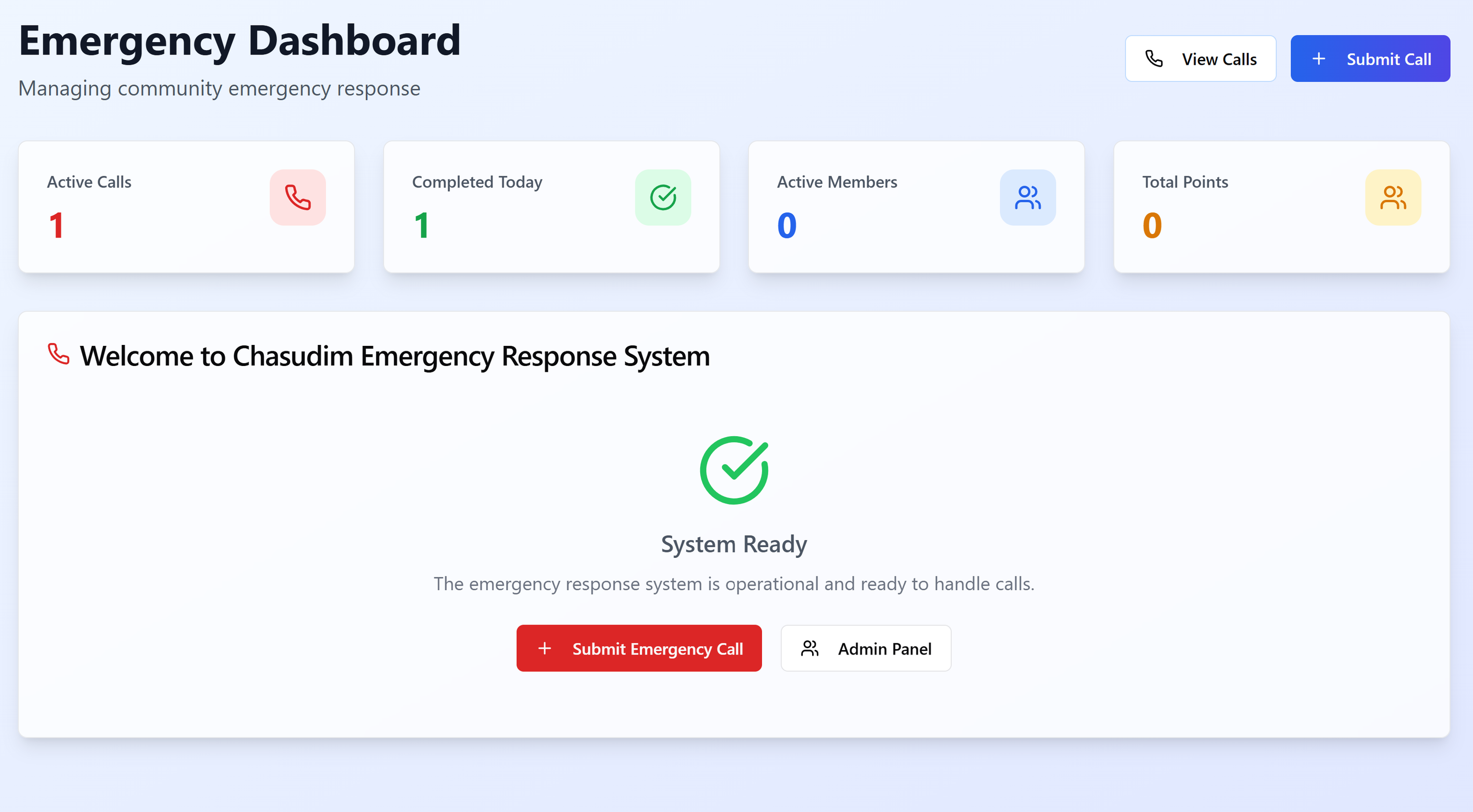  Response App template preview