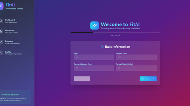 FitAI template preview