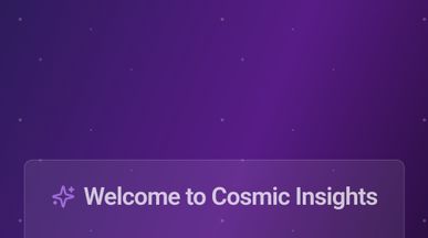 Cosmic Insights template preview