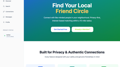 LocalConnect template preview