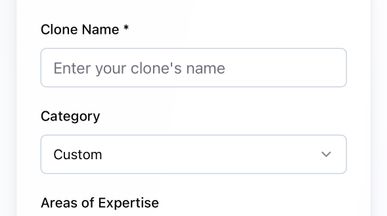 CloneForge template preview