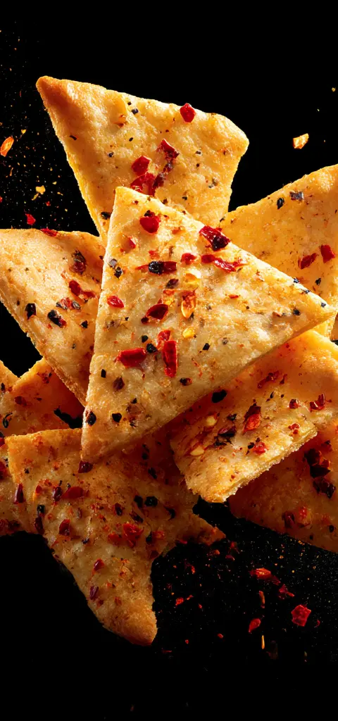 Spicy Pita Chips