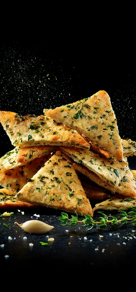 Garlic & Herb Pita Chips