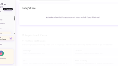 LifeFlow template preview