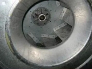 Hood vent after cleaning