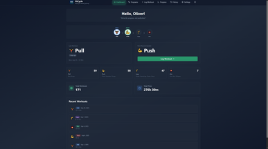 FitCycle template preview