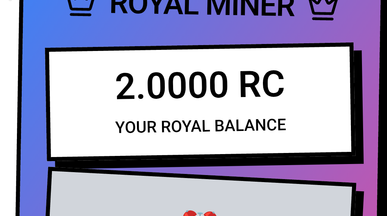 ROYAL Coins Mining template preview