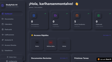 StudyHub 44 template preview
