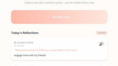 Flash Journal template preview