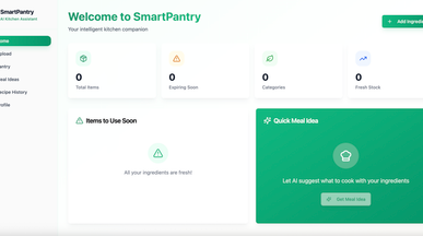SmartPantry template preview