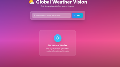 WeatherFore template preview