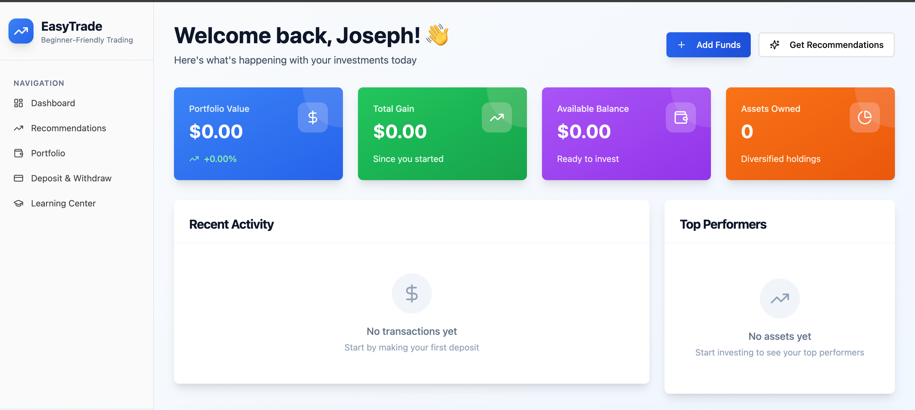 JLT Trading Inc. template preview