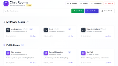 Global Chat (Beta) template preview