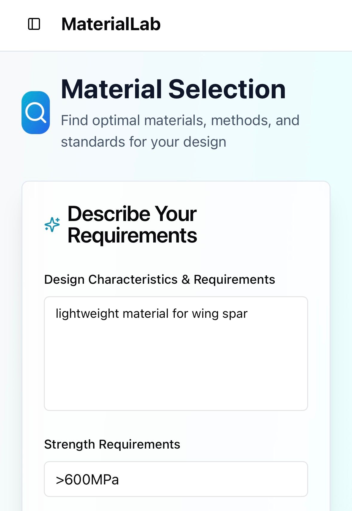 MaterialFlow template preview