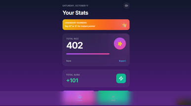 TrackMyRizz template preview