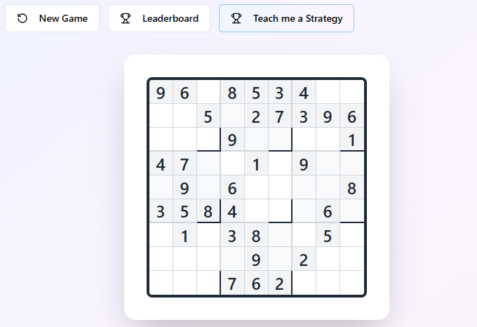 Sudoku Spark template preview