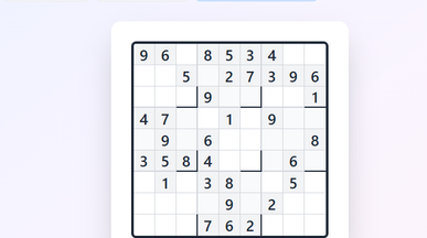 Sudoku Spark template preview