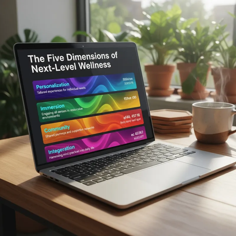 A look inside the WorldWellness CEO Blueprint Hub on a laptop